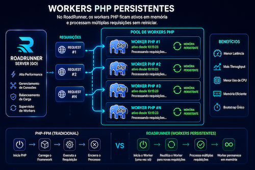 image RoadRunner em 2026: o servidor PHP de alta performance que veio para ficar